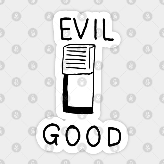 Evil Switch Sticker by Whatever Forever